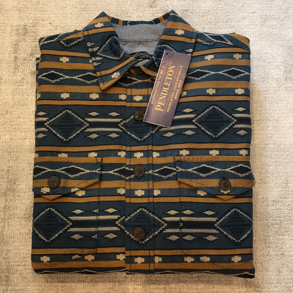 Pendleton shirt jacket